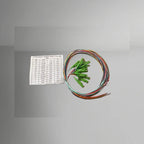 Fiber Pigtail Set, 12 - colors, E2000/APC, 2M, 0.9mm, LSZH - BRAYTIMES