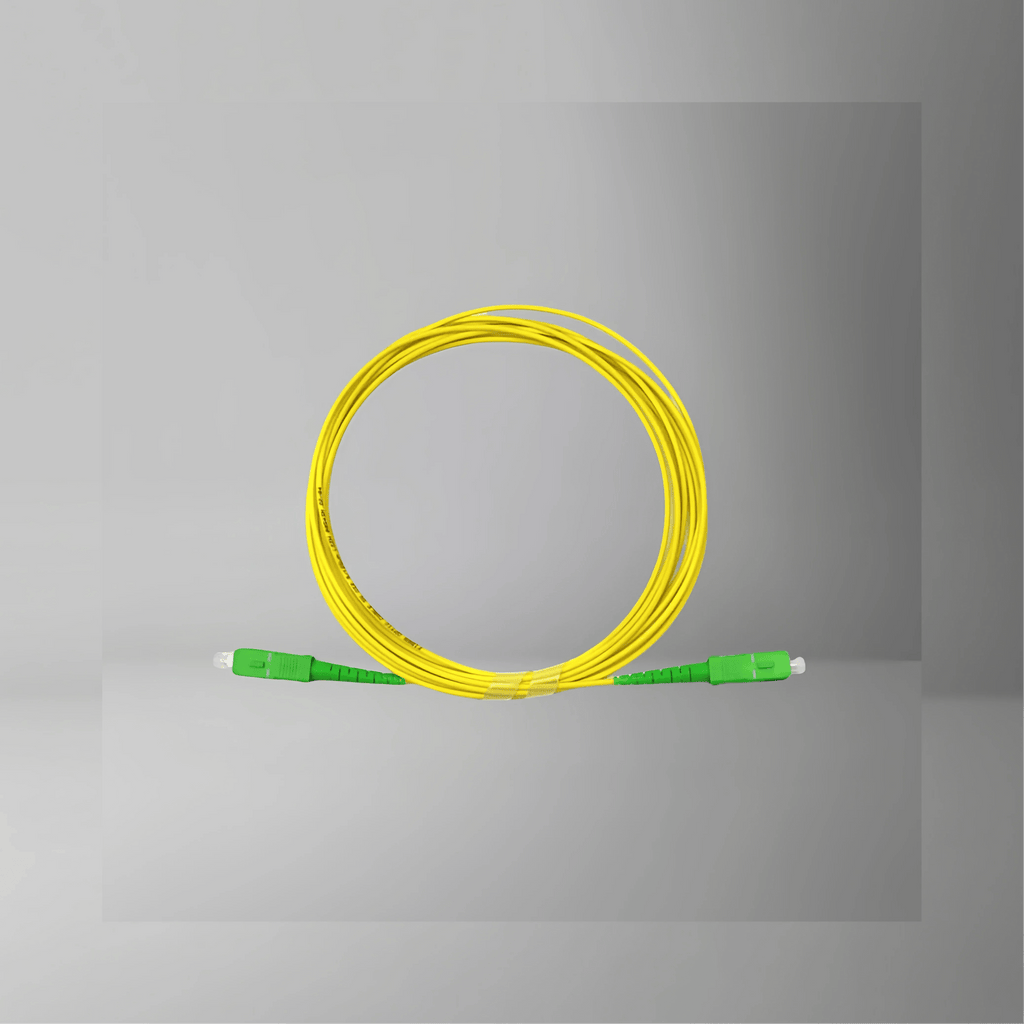 Patchcord Simplex SC/APC G.657A1 Yellow 2.0M LSZH - BRAYTIMES