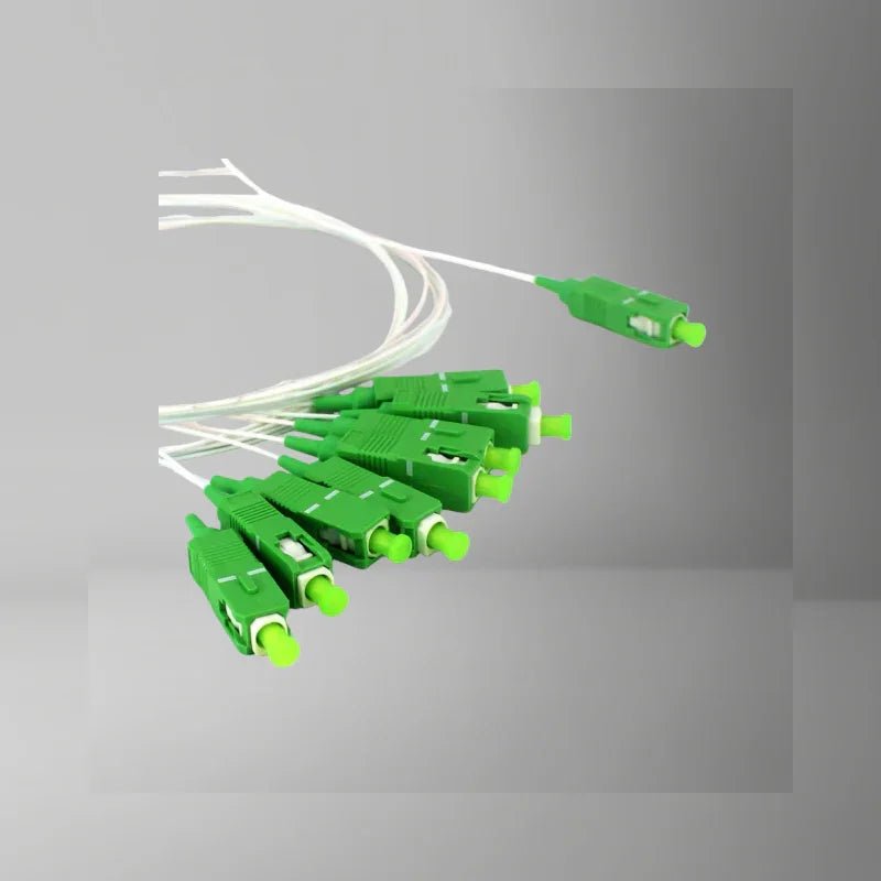 PLC Splitter, 1x8, 0.9mm, SC/APC, G.657A1, Colored Jacket - BRAYTIMES